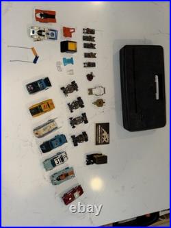 Vintage AFX Slot Car Collection 1970s 7 Complete Cars And Parts