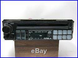 Vintage ALPINE 7900 Car Stereo CD Player AM/FM Tuner Sold As Parts 7909 ERA 1986