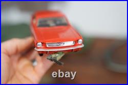 Vintage AMT Model Slot Car 1966 Mustang GT Fastback 1/24 Scale Parts