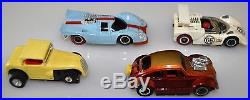 Vintage AURORA MODEL HO SLOT CARS, DECALS and PARTS 1960's-70s