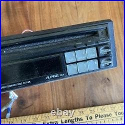 Vintage Alpine 7904 AM/FM/CD car stereo Ferrari Lambo BMW Parts Only Read