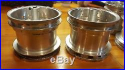 Vintage Aluminum See's wheels for Tamiya Blackfoot front and rear! Sees