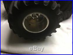 Vintage Aluminum Wheels And Tires For Clod Buster And Mounting Hardware