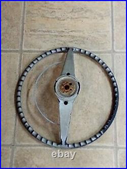 Vintage Antique Car Truck Steering Wheel Part Classic