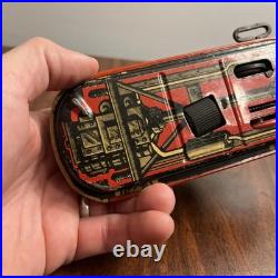 Vintage Antique Linemar Disney Donald Duck Wind-Up Car Tin SEE PHOTOS? PARTS