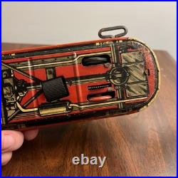Vintage Antique Linemar Disney Donald Duck Wind-Up Car Tin SEE PHOTOS? PARTS