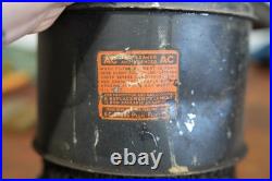 Vintage Antique Oil Bath Air Cleaner Assembly Mopar AC spark plug Car Part