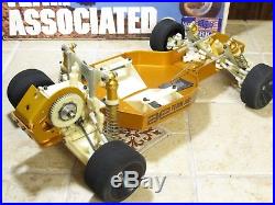 Vintage Assocated RC10 A STAMP World Champion, Gold Pan 110 BUGGY with BOX