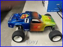 Vintage Associated RC-10 T3 Stadium Truck Custom Painted Body 1/10 Scale Roller