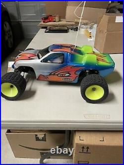 Vintage Associated RC-10 T3 Stadium Truck RTR Custom Painted Body 1/10 Scale