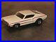 Vintage-Aurora-1969-Ford-Torino-TJet-Slot-Car-WHITE-RED-parts-or-repair-01-zy