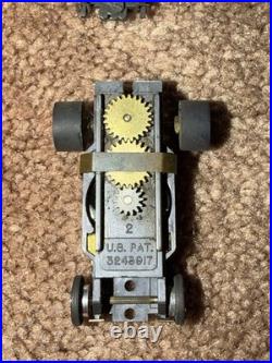 Vintage Aurora AFX HO Slot Car Chassis Singapore Pancake Motor Untested PARTS