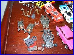 Vintage Aurora AFX Model Motoring T-jet Slot Cars Pit Race Case Parts Junkyard