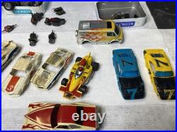 Vintage Aurora AFX Thunder Jet T-Jet Slot Car Lot Chassis Parts body etc