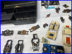 Vintage Aurora AFX Thunder Jet T-Jet Slot Car Lot Chassis Parts body etc
