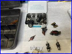 Vintage Aurora AFX Thunder Jet T-Jet Slot Car Lot Chassis Parts body etc