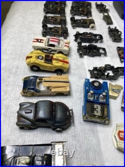 Vintage Aurora AFX Thunder Jet T-Jet Slot Car Lot Chassis Parts body etc