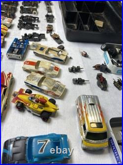 Vintage Aurora AFX Thunder Jet T-Jet Slot Car Lot Chassis Parts body etc