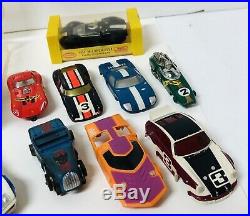 Vintage Aurora AFX Tyco HO Slot Car Lot Of Cars, Bodies, Parts Need Work