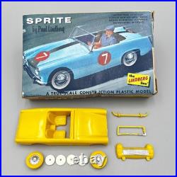 Vintage Austin Healy 3000 Sprite Lindbergh Model Kit 13550, 1/32 Scale Parts