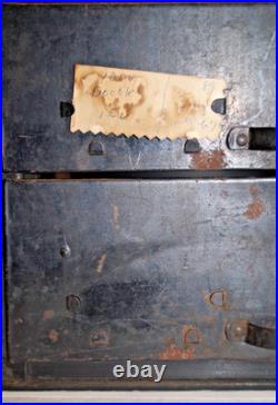 Vintage Auto Light Bulb Cabinet with 228 Bulbs Industrial Parts Drawer Chest