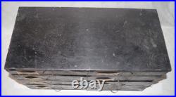 Vintage Auto Light Bulb Cabinet with 228 Bulbs Industrial Parts Drawer Chest
