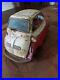 Vintage-BANDAI-of-Japan-Tin-Friction-BMW-ISETTA-Toy-Car-PARTS-or-RESTORE-ONLY-01-njhh