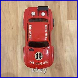 Vintage BMW 3.5 CSL RED Racing Team battery Operated UNTESTED FOR PARTS JAPAN