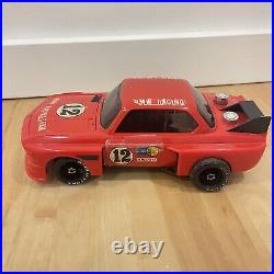 Vintage BMW 3.5 CSL RED Racing Team battery Operated UNTESTED FOR PARTS JAPAN