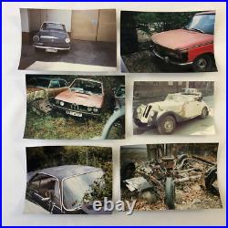 Vintage BMW Barn Find Junk Yard Car Part Photo Photograph Lot of 25 329 501 +
