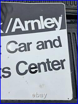 Vintage Beck Arnley Sign Metal Advertising Import Parts Car Truck Center