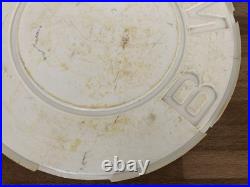 Vintage Bmw Plastic Original Dealer / Promotional 12 Logo Sign -empire CC Parts