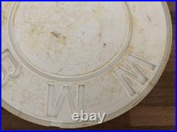 Vintage Bmw Plastic Original Dealer / Promotional 12 Logo Sign -empire CC Parts