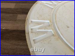 Vintage Bmw Plastic Original Dealer / Promotional 12 Logo Sign -empire CC Parts