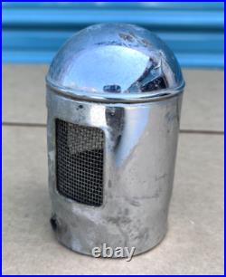 Vintage Boetiger Corvette Bullet Air Cleaners Chrome Car Part 1953-1954 Chevy