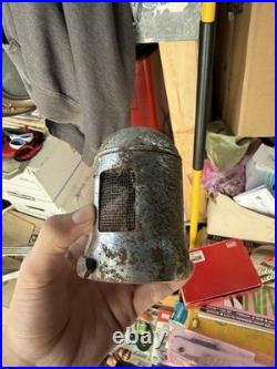 Vintage Boettger Corvette Bullet Air Cleaners Chrome Car Part 1953-1954 Chevy