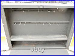 Vintage Bosch Germany Metal Imported Car Parts Center Cabinet, 30 x 24