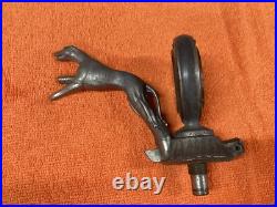 Vintage Boyce Motometer w GREYHOUND HOOD ORNAMENT Damaged Old Parts Car DISPLAY Vintage Boyce Motometer w GREYHOUND HOOD ORNAMENT Damaged Old Parts Car DISPLAY