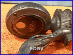 Vintage Boyce Motometer w GREYHOUND HOOD ORNAMENT Damaged Old Parts Car DISPLAY Vintage Boyce Motometer w GREYHOUND HOOD ORNAMENT Damaged Old Parts Car DISPLAY