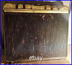 Vintage Brass Radiator Copper 50s Era Model Numbers Car Parts Home Decor