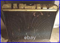 Vintage Brass Radiator Copper 50s Era Model Numbers Car Parts Home Decor