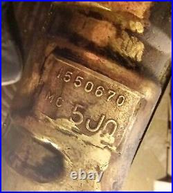 Vintage Brass Radiator Copper 50s Era Model Numbers Car Parts Home Decor