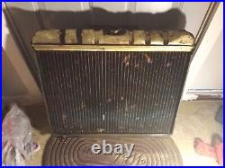 Vintage Brass Radiator Copper 50s Era Model Numbers Car Parts Home Decor