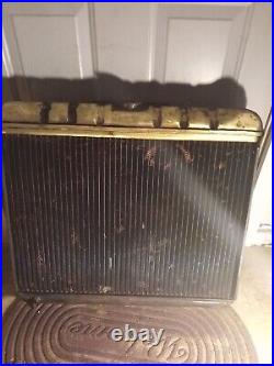 Vintage Brass Radiator Copper 50s Era Model Numbers Car Parts Home Decor