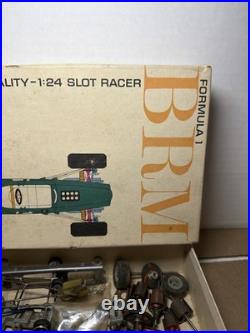 Vintage COX BRM Formula 1 124 Slot Racer Slot Car 9200798 Used EXTRA Parts