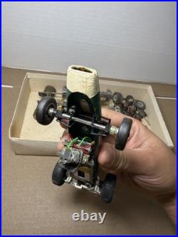 Vintage COX BRM Formula 1 124 Slot Racer Slot Car 9200798 Used EXTRA Parts