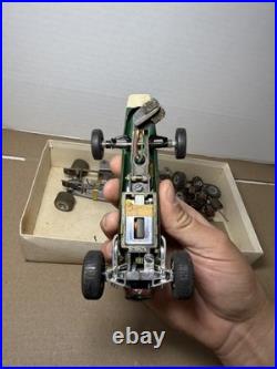 Vintage COX BRM Formula 1 124 Slot Racer Slot Car 9200798 Used EXTRA Parts