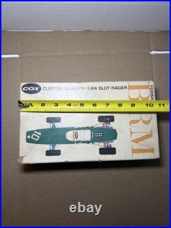 Vintage COX BRM Formula 1 124 Slot Racer Slot Car 9200798 Used EXTRA Parts