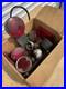 Vintage-Car-Motorcycle-Lights-Parts-Lot-Tail-Light-Lenses-Housing-As-is-01-qj