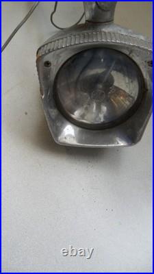 Vintage Car RH Post Mount Exterior Spotlight Parts Only Hot Rod 158R 02FA2 IL